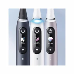 Oral-B Spazzolino Elettrico Ricaricabile iO 9S Bianco, 2 Testine, 1 Custodia Da Viaggio Ricaricabile, 1 Spazzolino