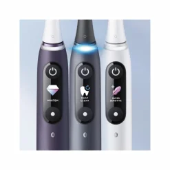 Oral-B Spazzolino Elettrico Ricaricabile iO 8S Nero, 2 Testine, 1 Custodia Da Viaggio, 1 Spazzolino