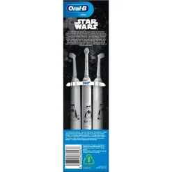 Oral-B Spazzolino Elettrico Ricaricabile Junior Star Wars +6 Anni, 2 Testine, 1 Spazzolino