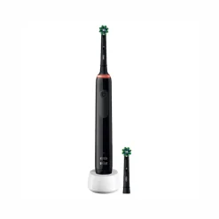 Oral-B Spazzolino Elettrico Ricaricabile Pro Series 3 Nero + 2 Testine