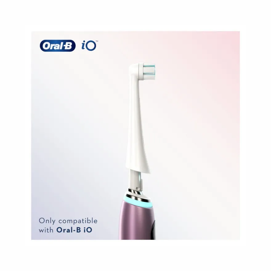Oral-B Testine Di Ricambio Io Gentle Care Bianche 2 Pezzi