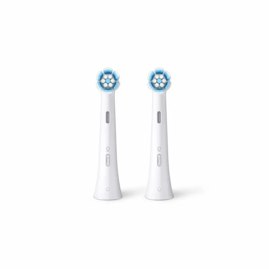 Oral-B Testine Di Ricambio Io Gentle Care Bianche 2 Pezzi
