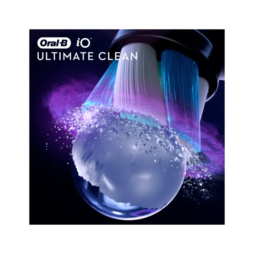 Oral B Testine Di Ricambio Io Ultimate Clean Nere 4 Pezzi