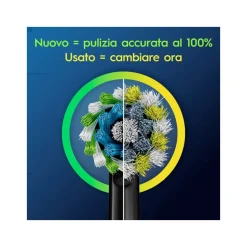 Oral-B Testine Di Ricambio Pro Cross Action Black 5 Pezzi