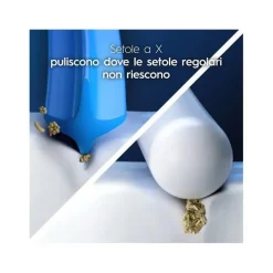 Oral-B Testine Di Ricambio Pro Cross Action Black 3 Pezzi