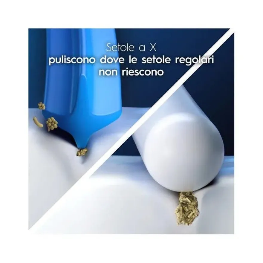 Oral-B Testine Di Ricambio Pro Cross Action 3 Pezzi