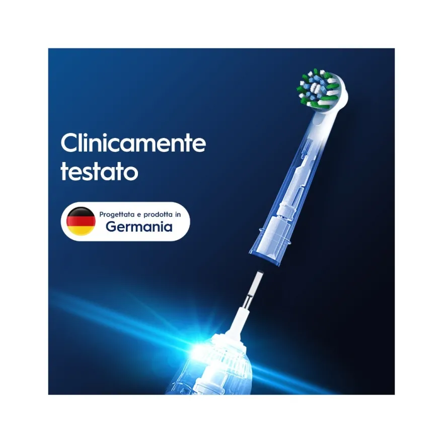 Oral-B Testine Di Ricambio Pro Cross Action 3 Pezzi