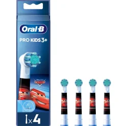 Oral-B Testine Di Ricambio Pro Kids Con Disney Cars o Principesse 4 Pezzi