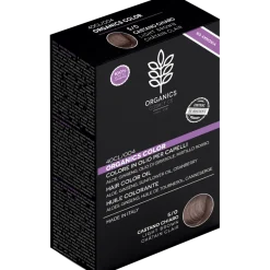 Organics Cosmetics Colore In Olio Per Capelli 5/0 Castano Chiaro