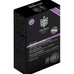 Organics Cosmetics Colore In Olio Per Capelli 1/0 Nero