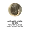 Organics Cosmetics Kit Tinta Per Capelli Organics Color 8/1 Biondo Chiaro Cenere