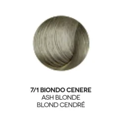Organics Cosmetics Kit Tinta Per Capelli Organics Color 7/1 Biondo Cenere