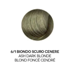 Organics Cosmetics Kit Tinta Per Capelli Organics Color 6/1 Biondo Scuro Cenere