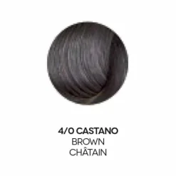 Organics Cosmetics Kit Tinta Per Capelli Organics Color 4/0 Castano