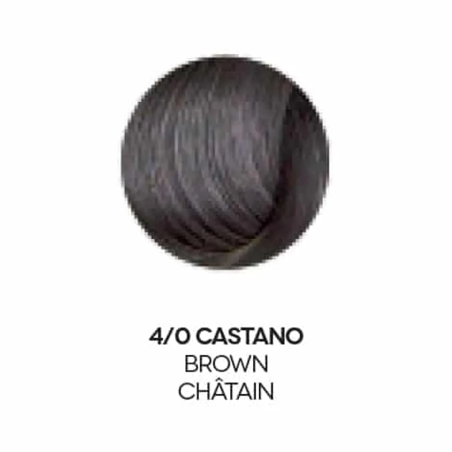 Organics Cosmetics Kit Tinta Per Capelli Organics Color 4/0 Castano