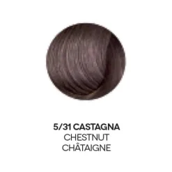Organics Cosmetics Kit Tinta Per Capelli Organics Color 5/31 Castagna