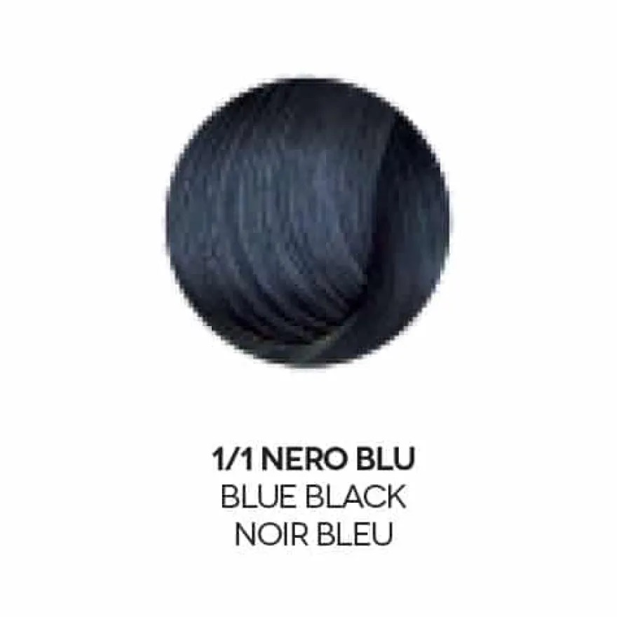 Organics Cosmetics Kit Tinta Per Capelli Organics Color 1/1 Nero Blu