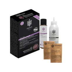 Organics Cosmetics Kit Tinta Per Capelli Organics Color 5/5 Rosso Mogano Medio
