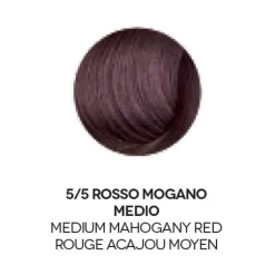Organics Cosmetics Kit Tinta Per Capelli Organics Color 5/5 Rosso Mogano Medio