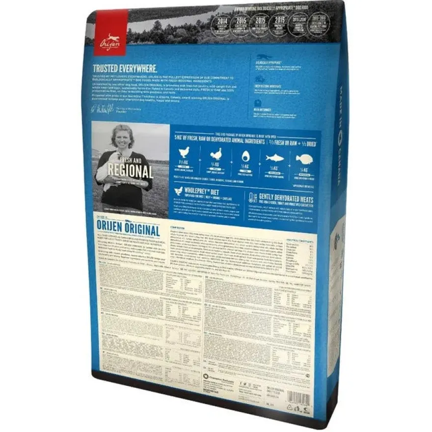 Orijen Original Crocchette Pollo E Tacchino Per Cani Sacco 6kg