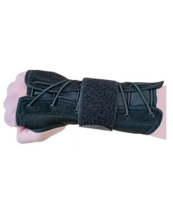 Orione 214 Polsiera Steccata Ambidestra Colore Nero Misura Medium 18-21cm