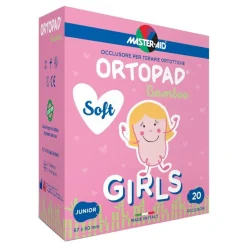 Ortopad Soft Girl Cerotto Oculare Junior 20 Pezzi