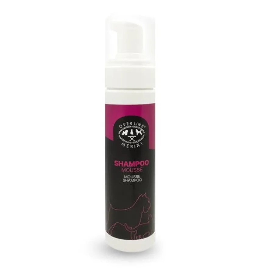 Over Line Shampoo Secco Mousse Per Cani E Gatti 200ml