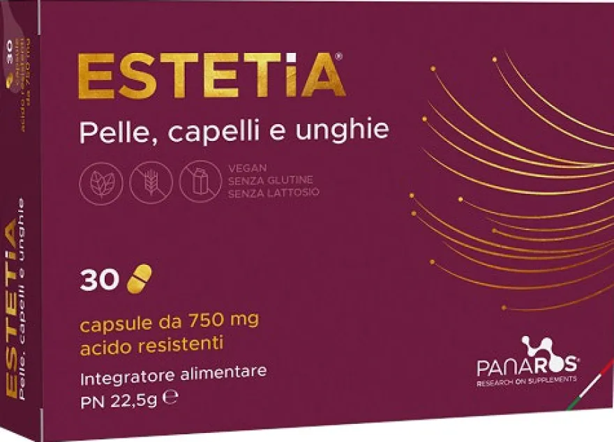 Panaros Estetia Pelli Capelli e Unghie 30 Capsule