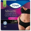 Pannolone a Mutandina Assorbente Tena Silhouette Noir m Vita Bassa 12 Pezzi
