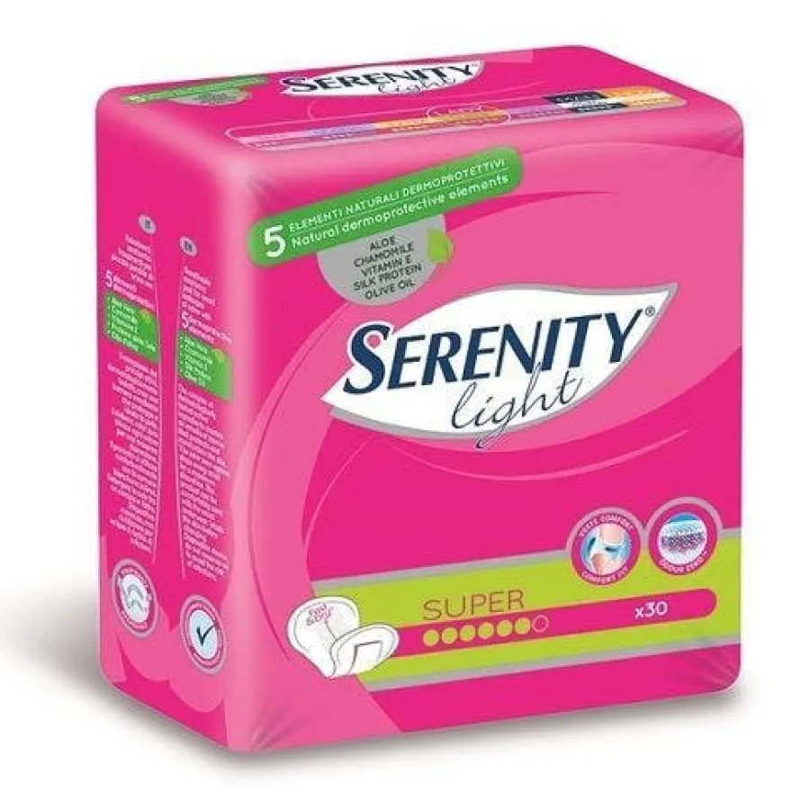 Pannolone Incontinenza Serenity Light Lady Super 30 Pezzi