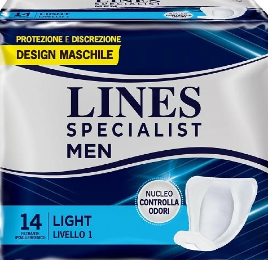 Pannoloni Lines Specialist Men Livello 1 14 Pezzi