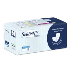 Pannoloni Rettangolari Senza Barriera Plus Serenity Classic 30 Pezzi