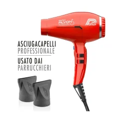 Parlux Asciugacapelli Professionale Alyon Rosso