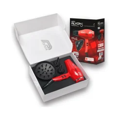 Parlux Asciugacapelli Professionale Alyon Rosso + Diffusore MagicSense