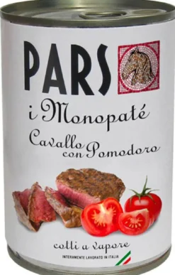 Pars Monopatè Cavallo E Pomodoro Cibo Umido Per Cani Scatoletta 405g
