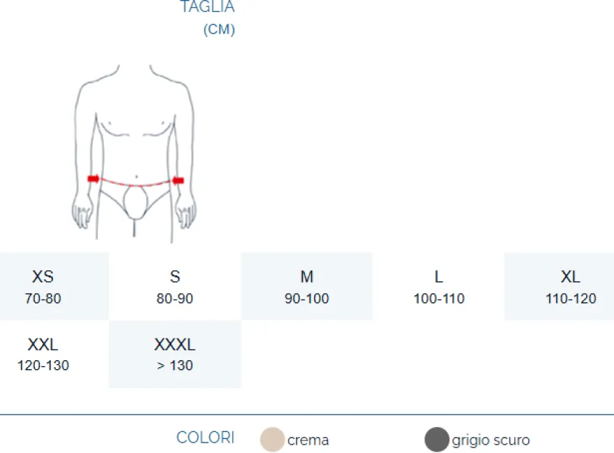 Pavis Corsetto Dorso-Lombo-Sacrale Modulare Cod. 554