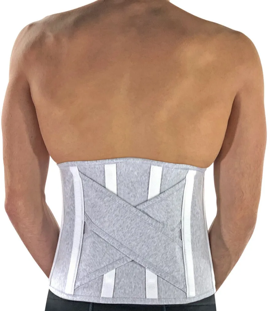 Pavis Fascia Lombare Self-care Colore Grigio Melange Cod. 549
