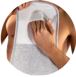Pavis Fascia Lombare Self-care Colore Grigio Melange Cod. 549