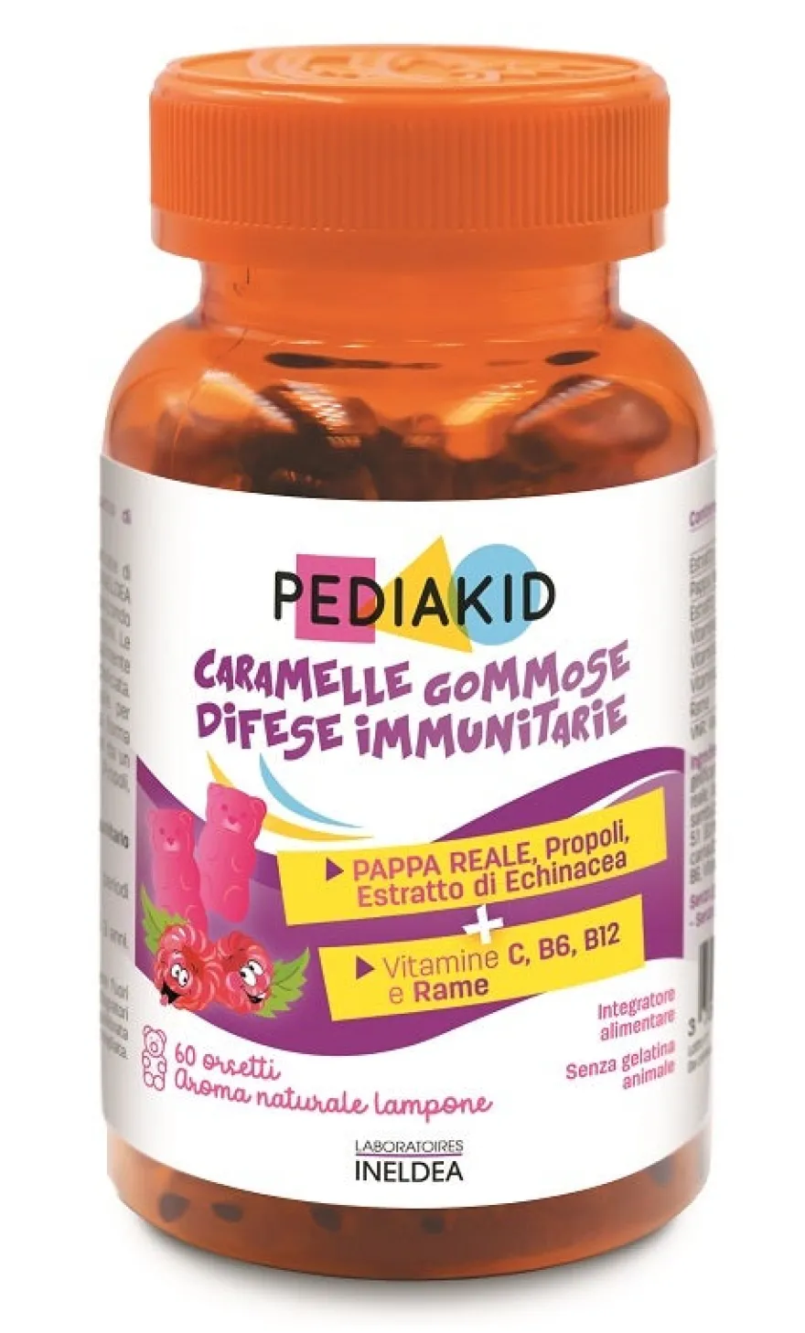 Pediakid Difese Immunitarie 60 Orsetti Gommosi