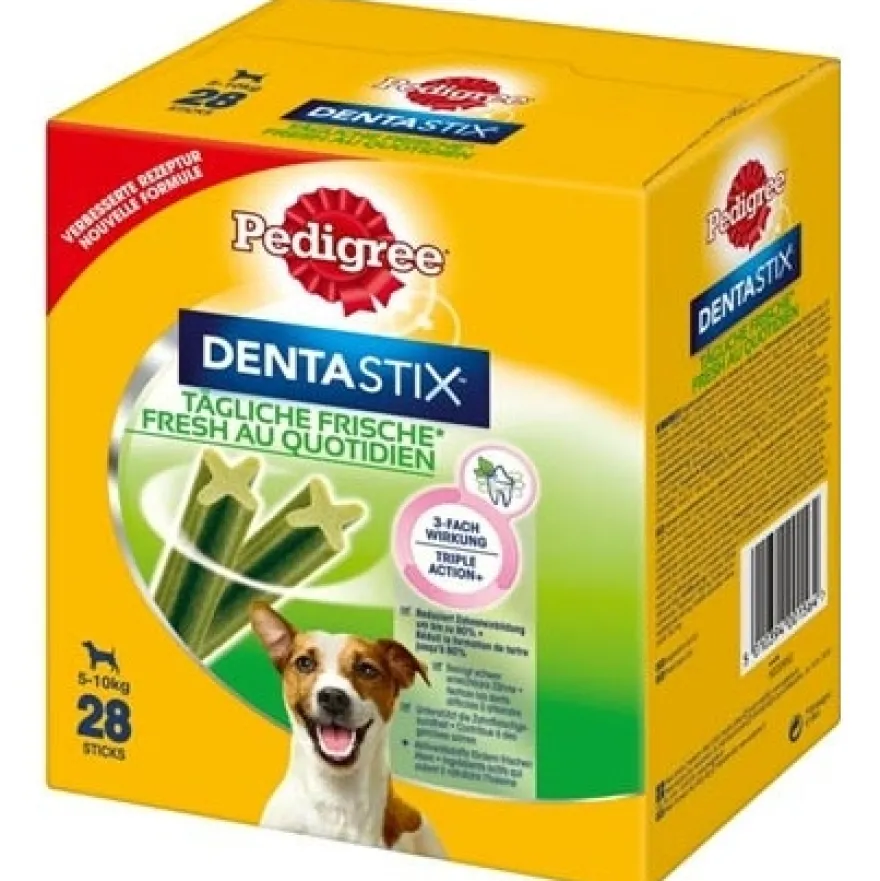Pedigree Dentastix Fresh Snack Igiene Orale Cani Taglia Piccola 4 Confezioni Da 7 Snack