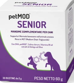 Petmod Senior Mangime Complementare Per Cani 30 Bustine