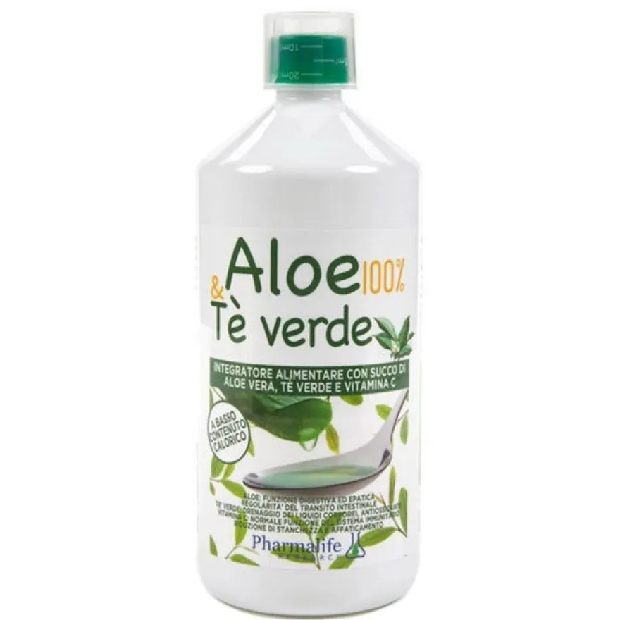 Pharmalife Aloe 100% Tè Verde 1000ml