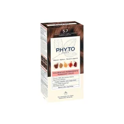 Phyto Phytocolor 5.7 Castano Chiaro Tabacco Colorazione Permanente Per Capelli