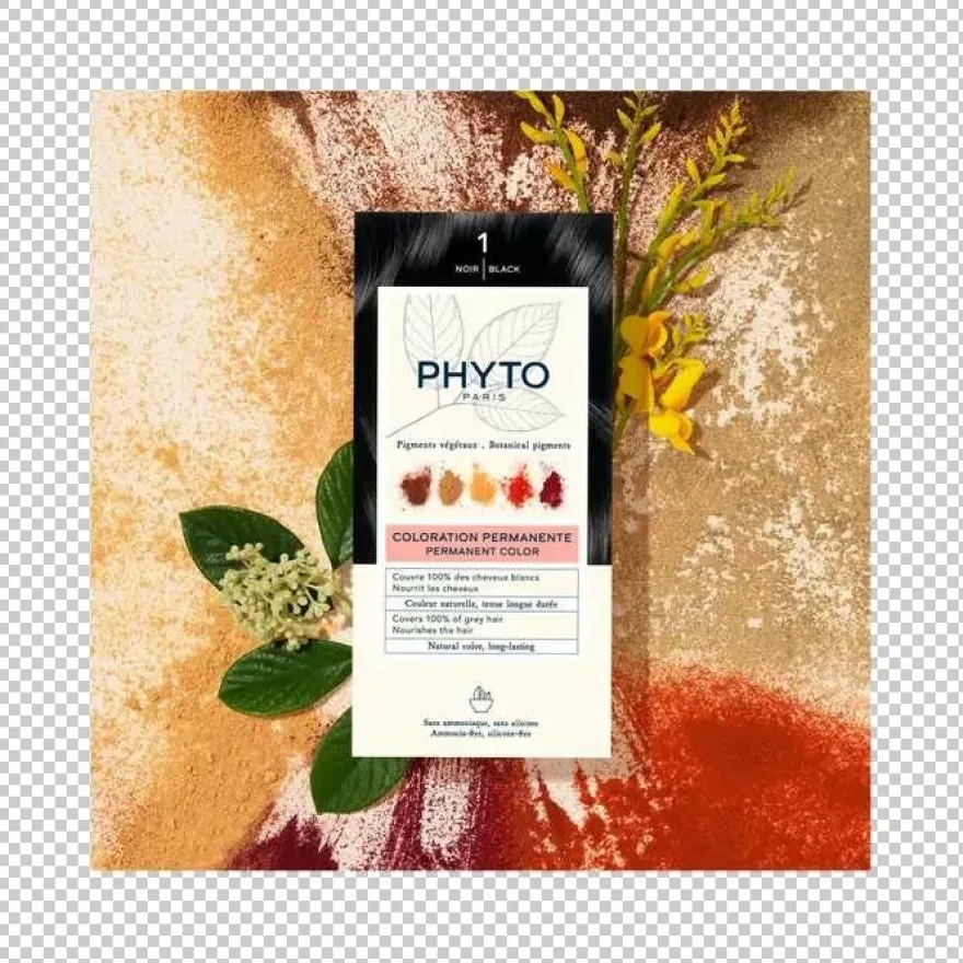 Phyto Phytocolor 1 Nero Colorazione Permanente Per Capelli