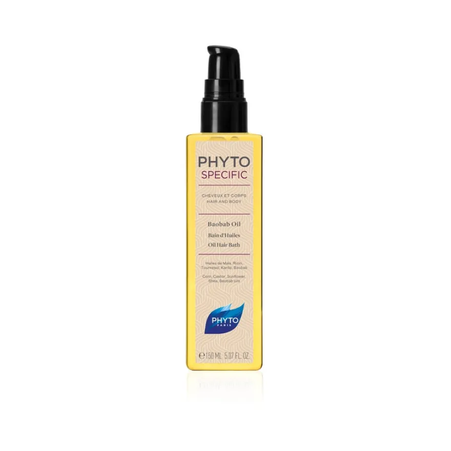 Phyto Phytospecific Baobab Oil Nutriente Per Corpo e Capelli Ricci/Mossi 150 ml