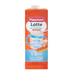 Plasmon Latte Di Crescita Nutrimune Con Biscotto 1-3 Anni 1 Litro