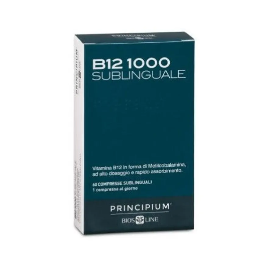Principium B12 1000 60 Compresse Sublinguali - Integratore