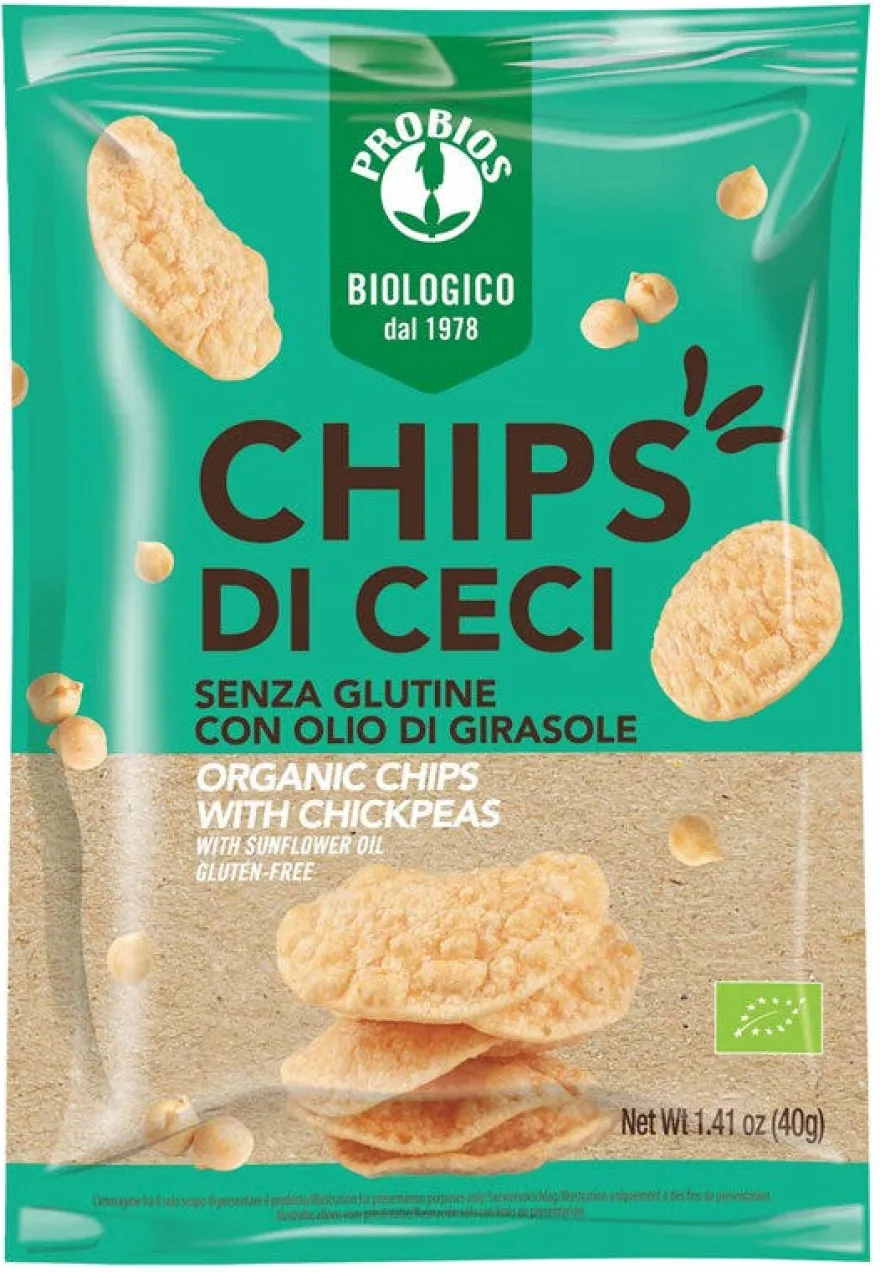 Probios Chips Di Ceci Senza Glutine 40g