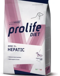 Prolife Diet Hepatic Mini Alimento Dietetico Per Cane 500g