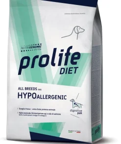 Prolife Dog Diet Hypoallergenic Quaglia Cibo Secco Per Cani All Breeds 8kg